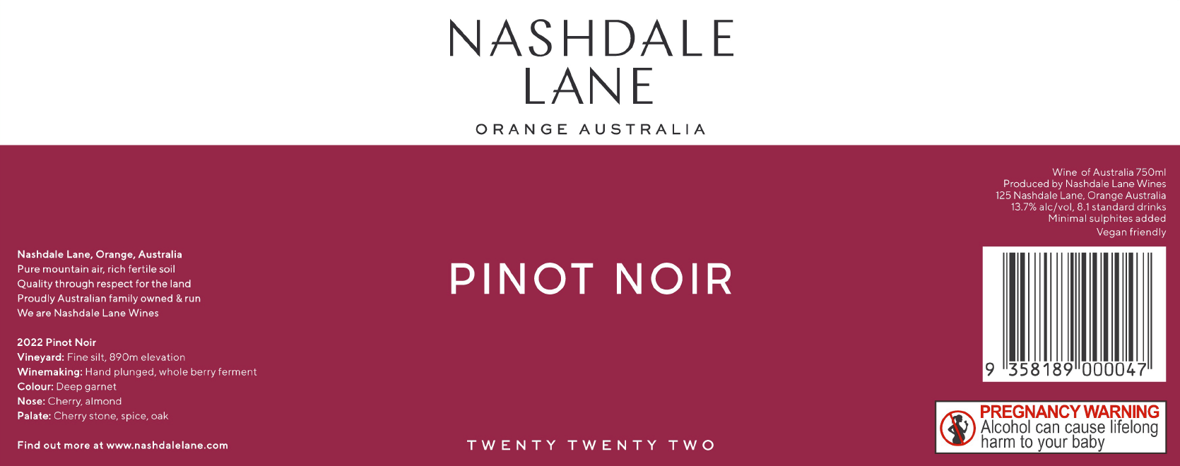 2022 Pinot Noir