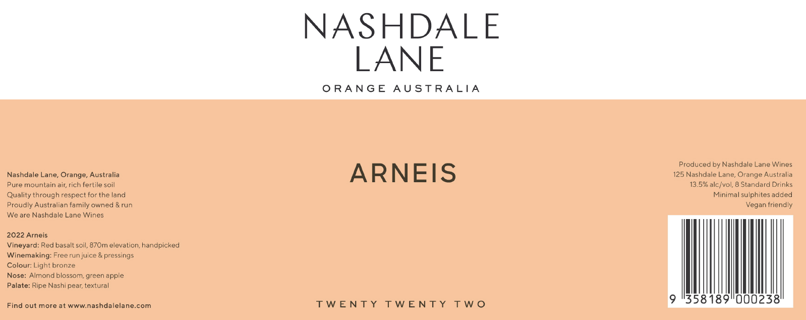 2022 Arneis