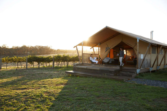 Wine and Glamping Packages NSW for Couples