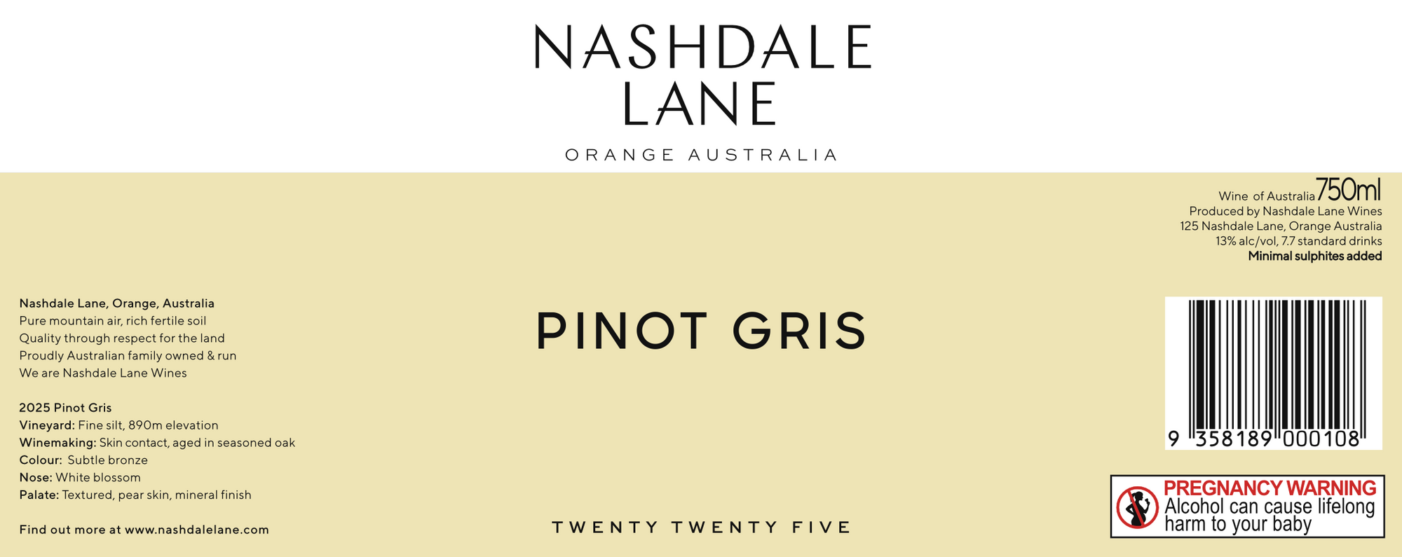 2025 Pinot Gris