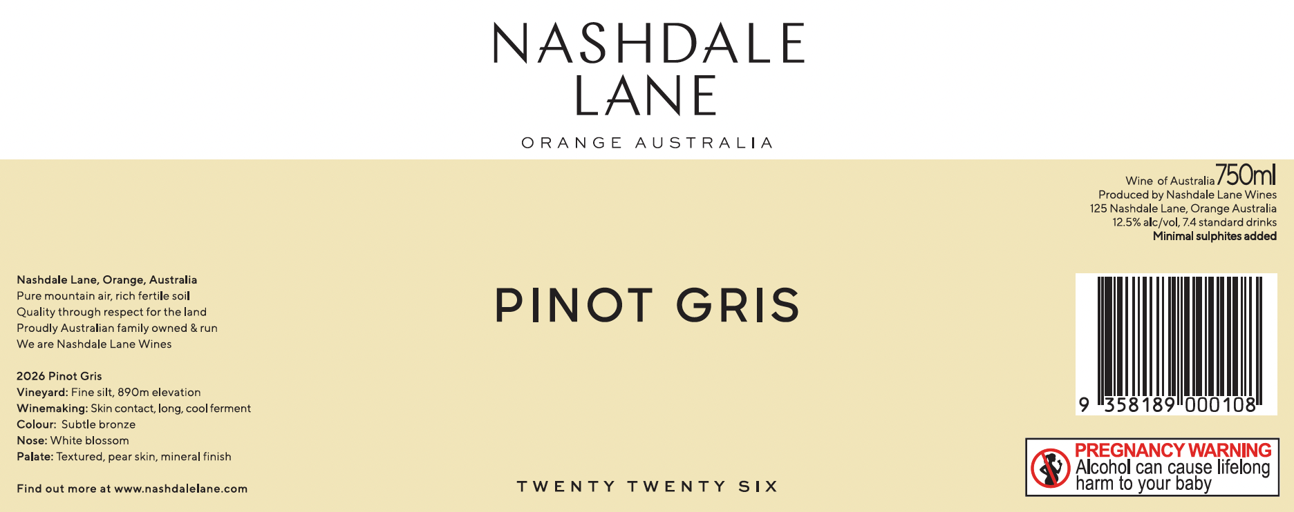 2026 Pinot Gris