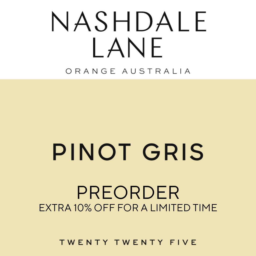 2025 Pinot Gris - 12 Bottle Preorder Case