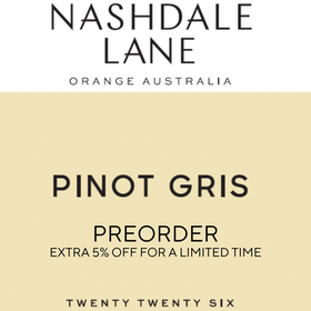 2026 Pinot Gris - 12 Bottle Preorder Case