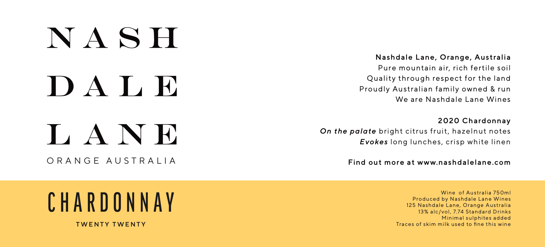 2020 Chardonnay