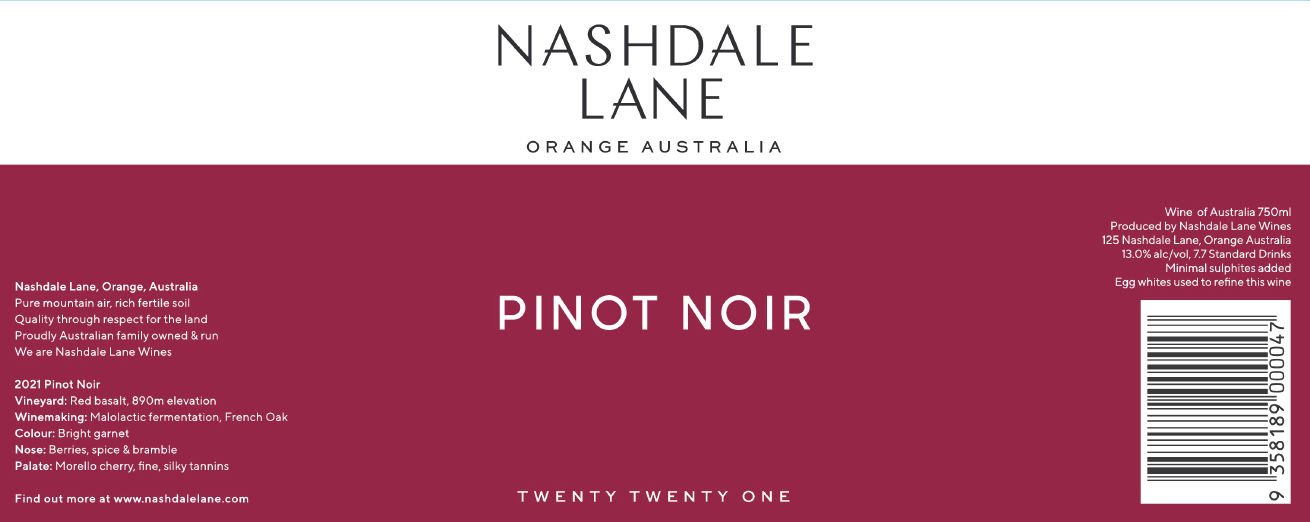 2021 Pinot Noir
