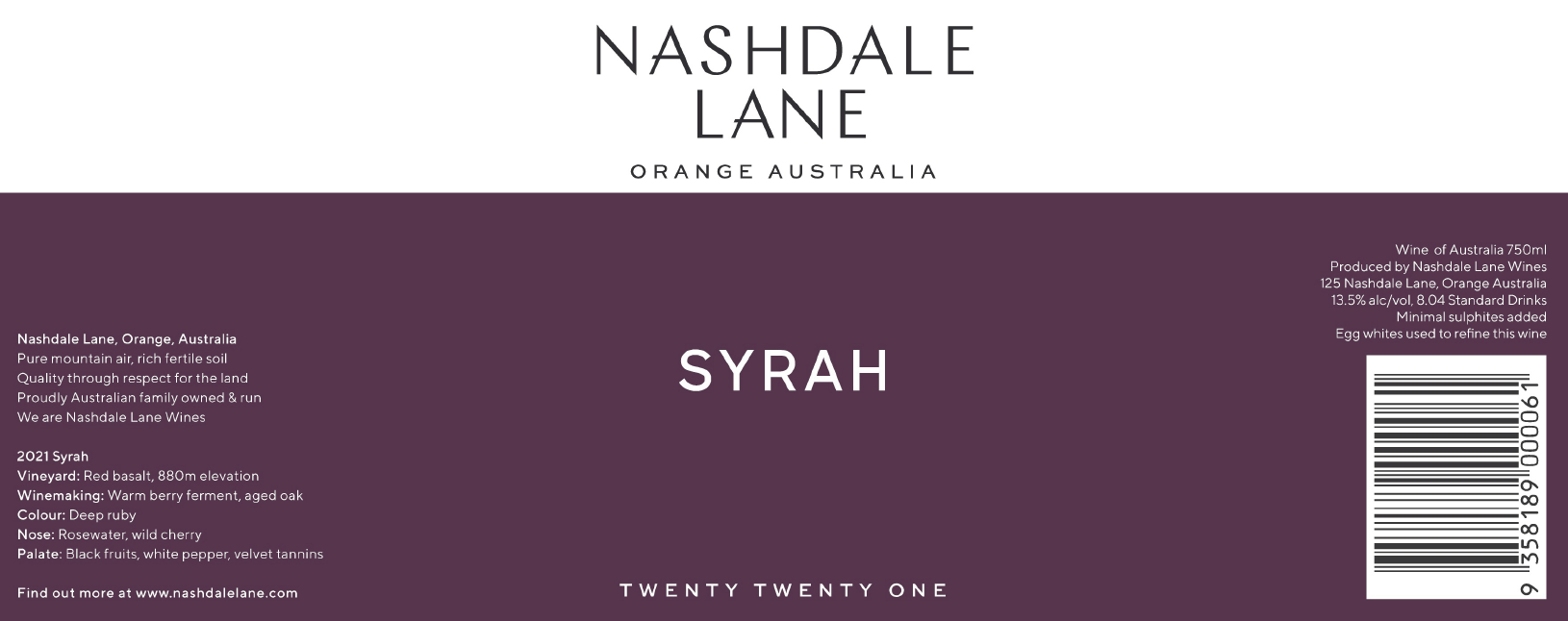 2021 Syrah