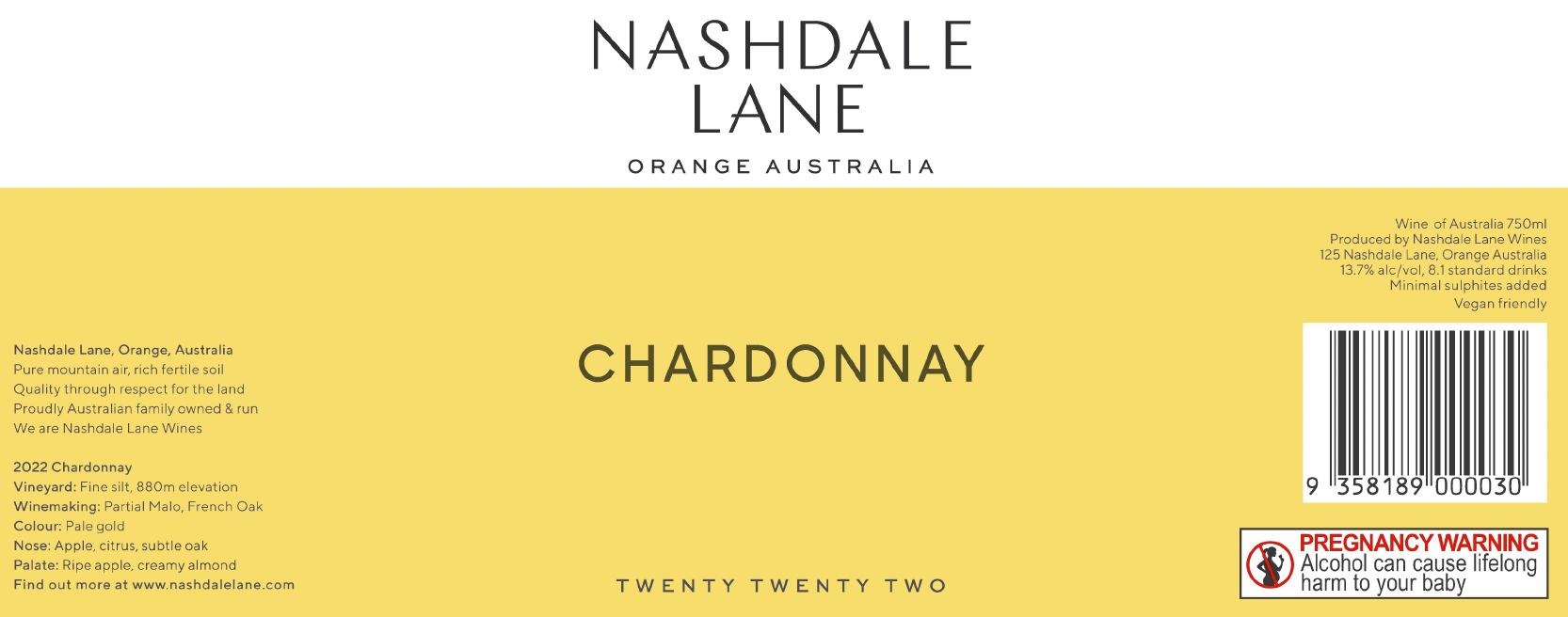 2022 Chardonnay